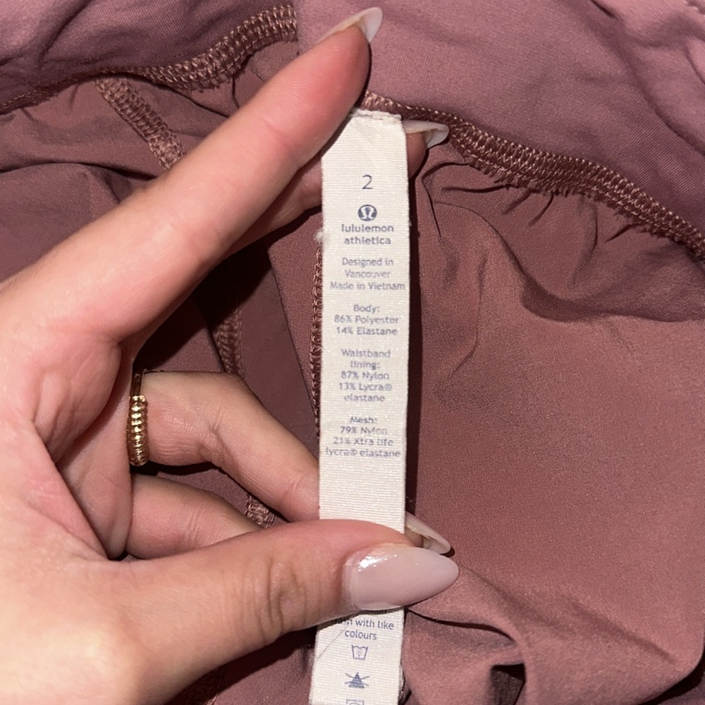 Lululemon Anew Shorts 4” Quicksand Mauve Blush Pi… - image 8